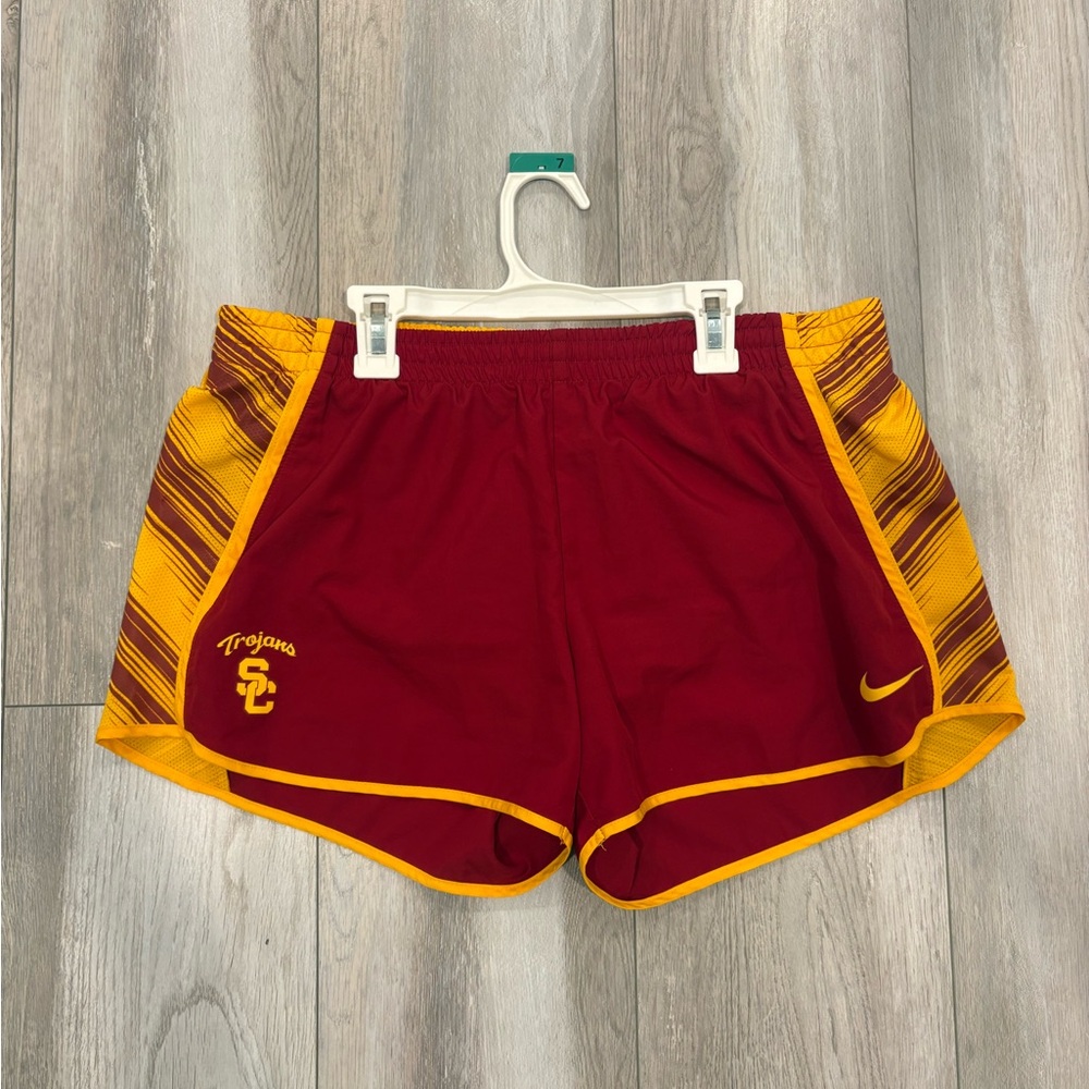 Nike Women's Cardinal USC Trojans Primetime Tempo Dri-FIT Shorts Size L